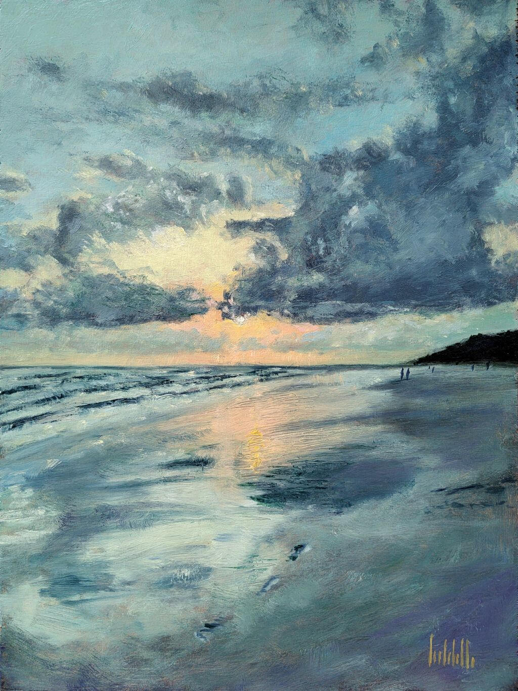 🔴 DAWN OF DREAMS - Oil on board 30x40cm