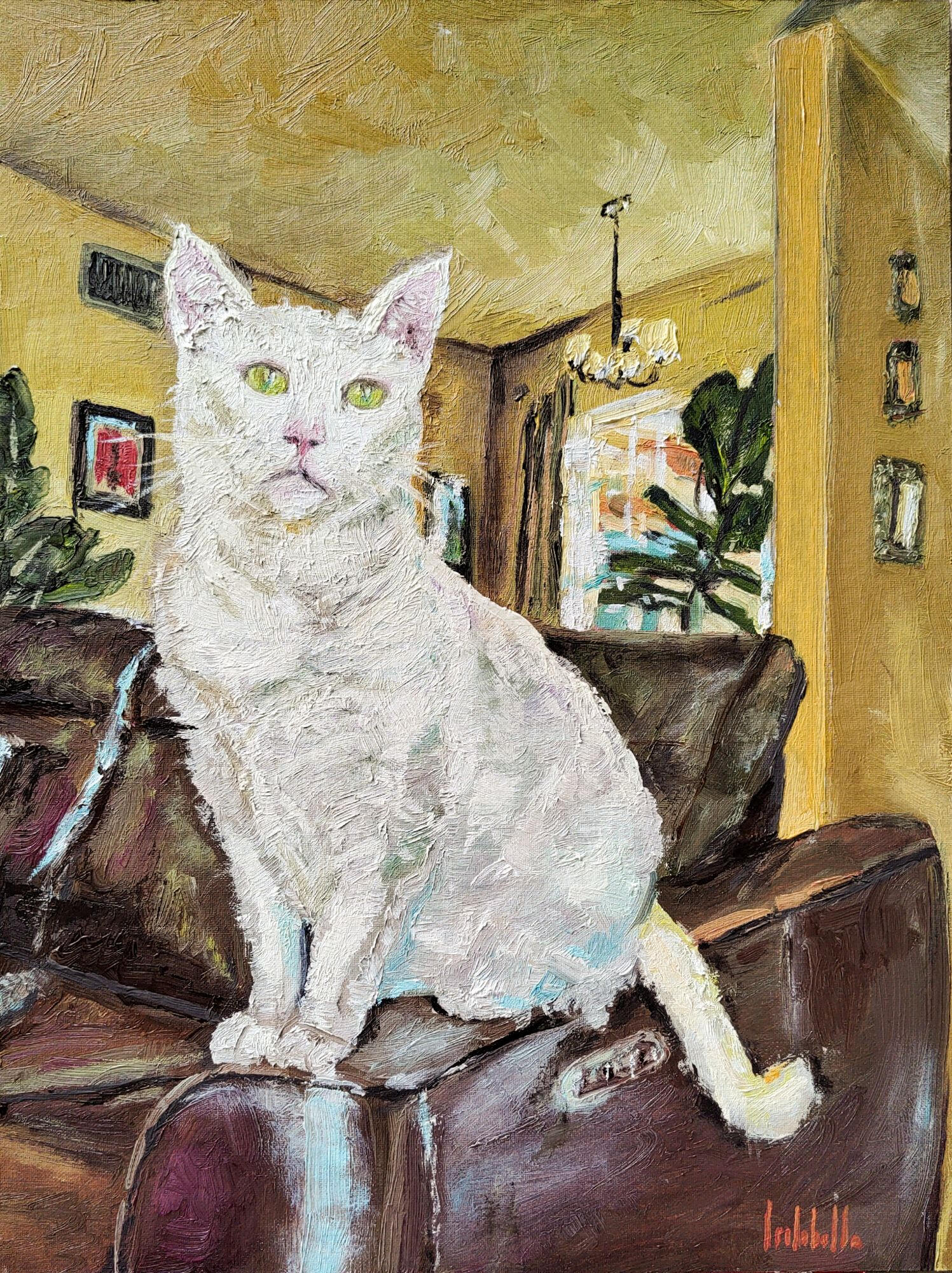 🔴 TONY - Oil on canvas board 30x40cm